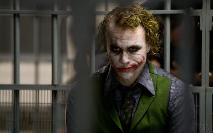 Heath Ledger in The Dark Knight